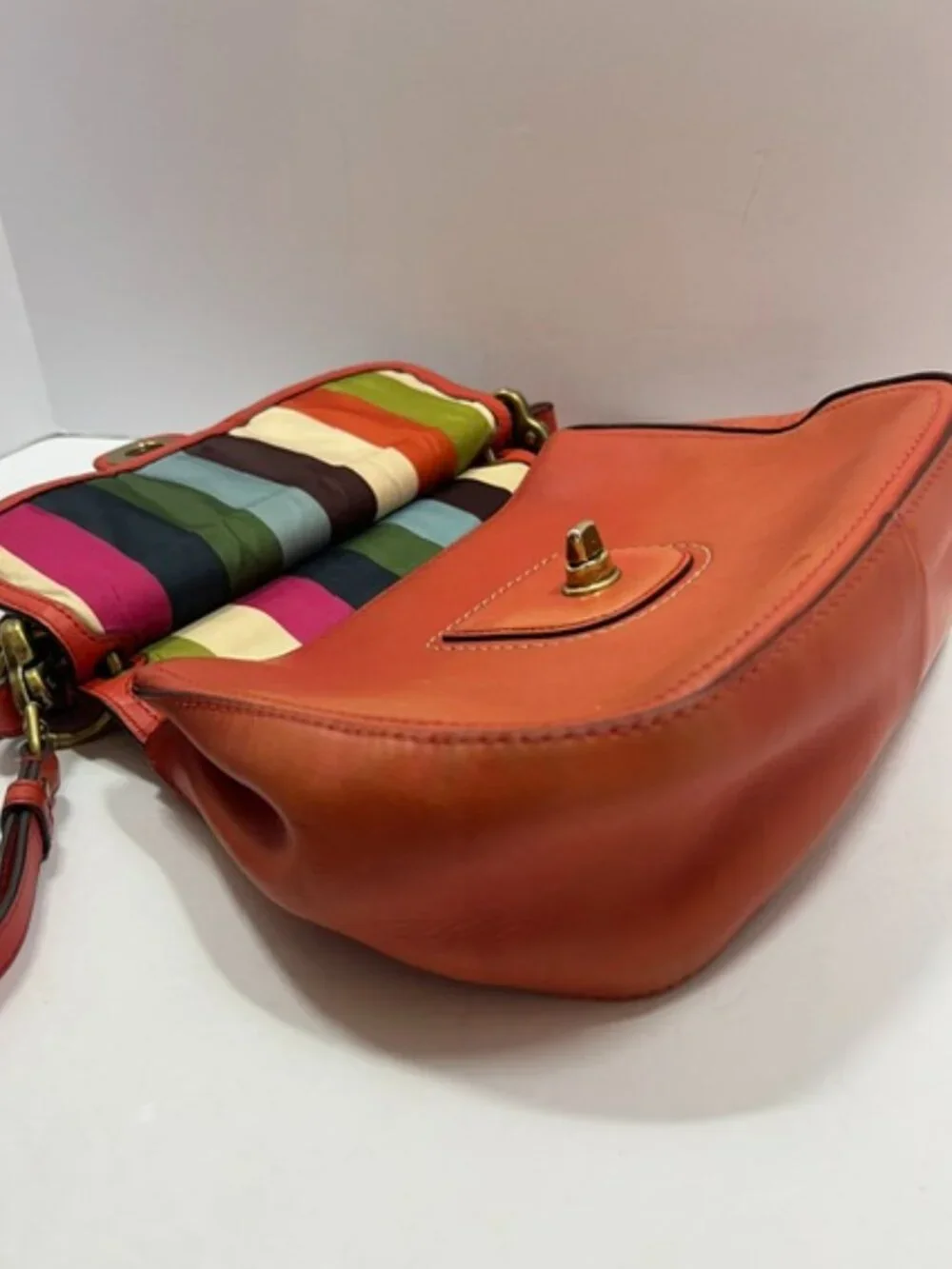 Coach 19132 Willis 70th Anniversary Limited Edition Crossbody Vermillion Rare